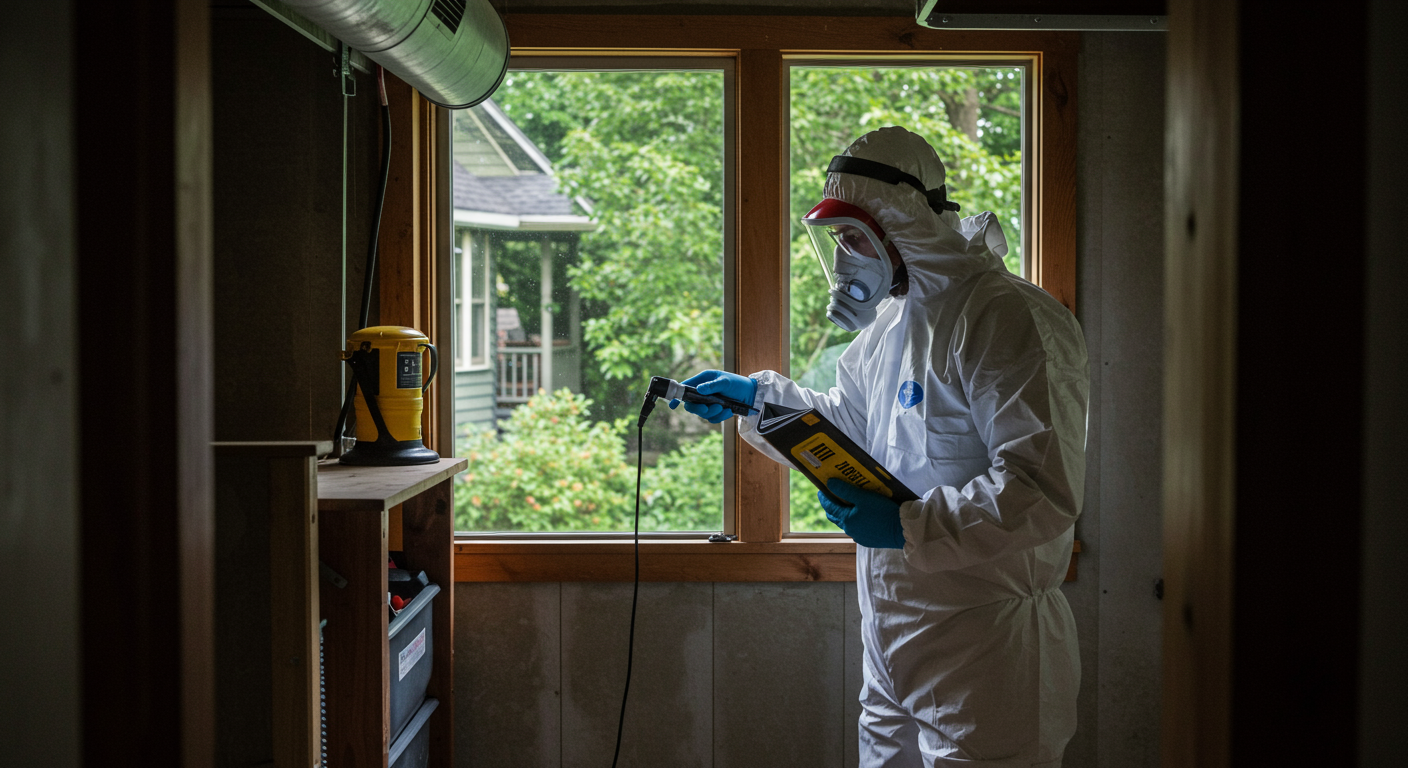 Certified Mold Inspector in Portland Home