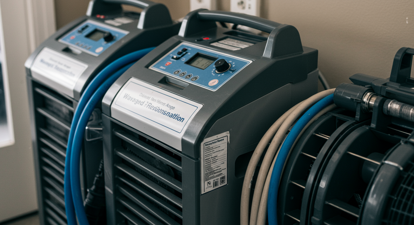 Advanced Water Damage Restoration Equipment